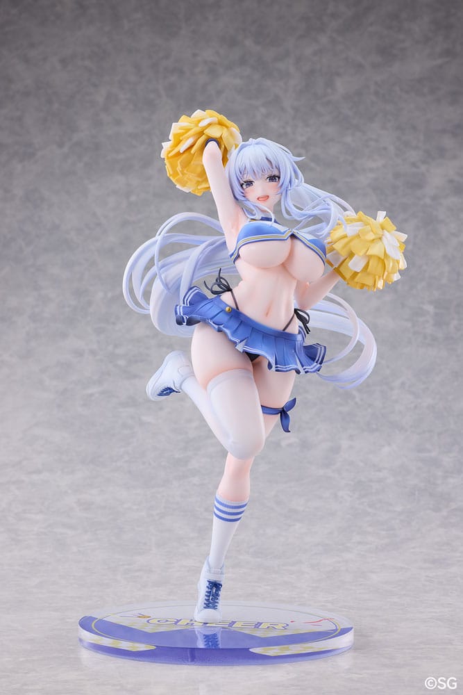 Original Character PVC Szobor 1/6 Shion Alfine Cheerleader Ver. Illustrated by SG Deluxe Kiadás 30 cm