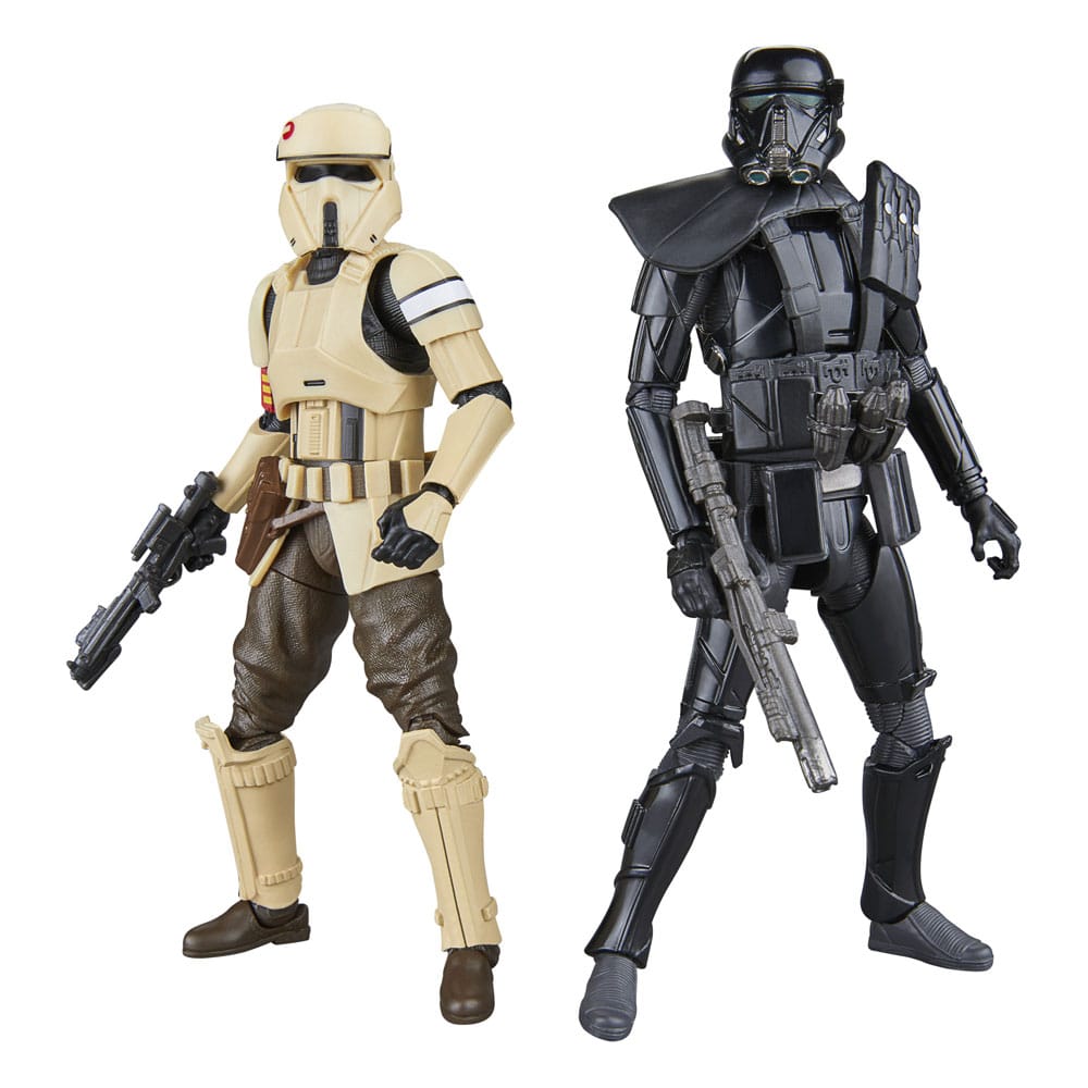 Star Wars: Rogue One Black Series Akciófigura 2-Csomag Shoretrooper & Death Trooper 15 cm