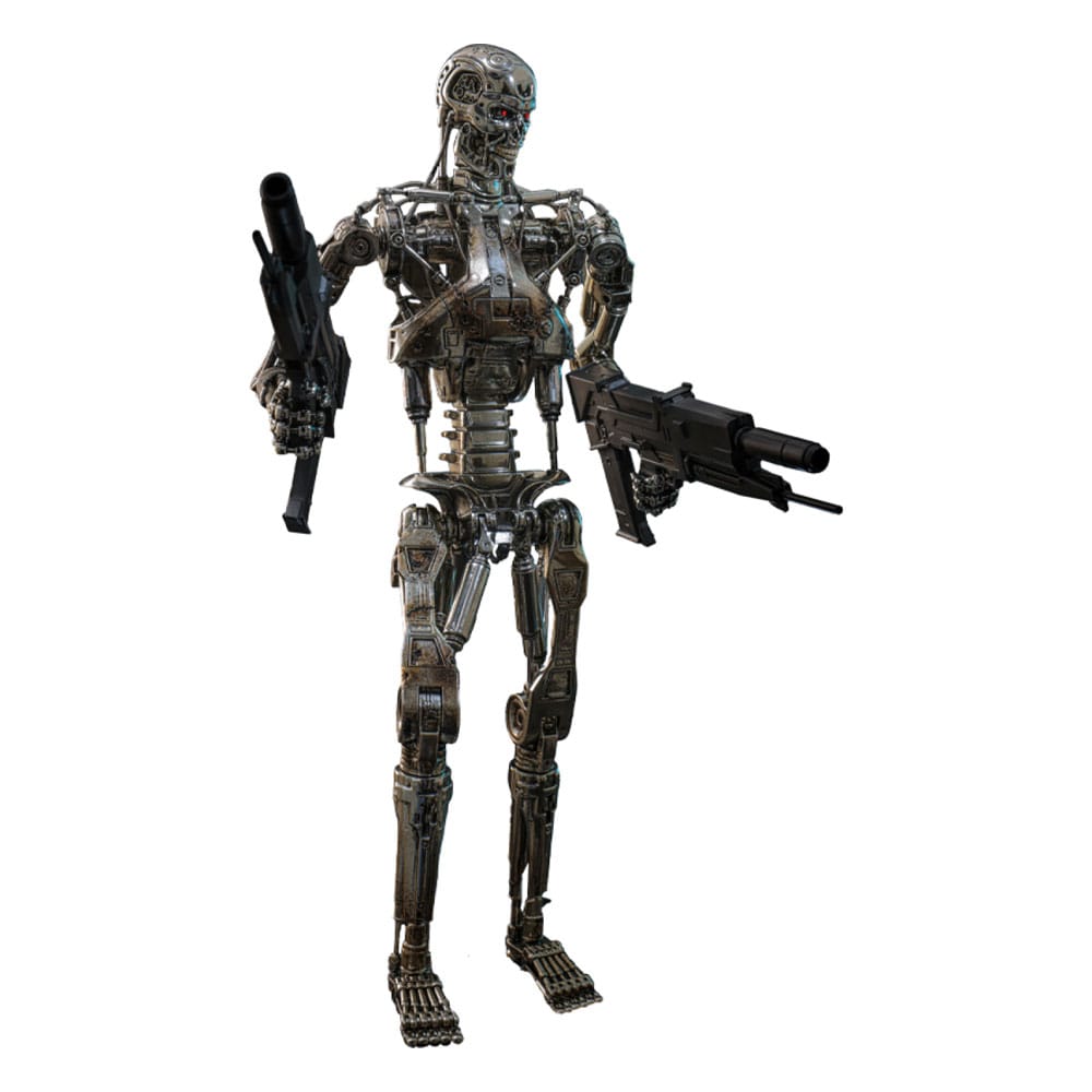 Terminator 2: Judgment Day Movie Masterpiece Akciófigura 1/6 Endoskeleton (Battle Damaged Verzió) 31 cm