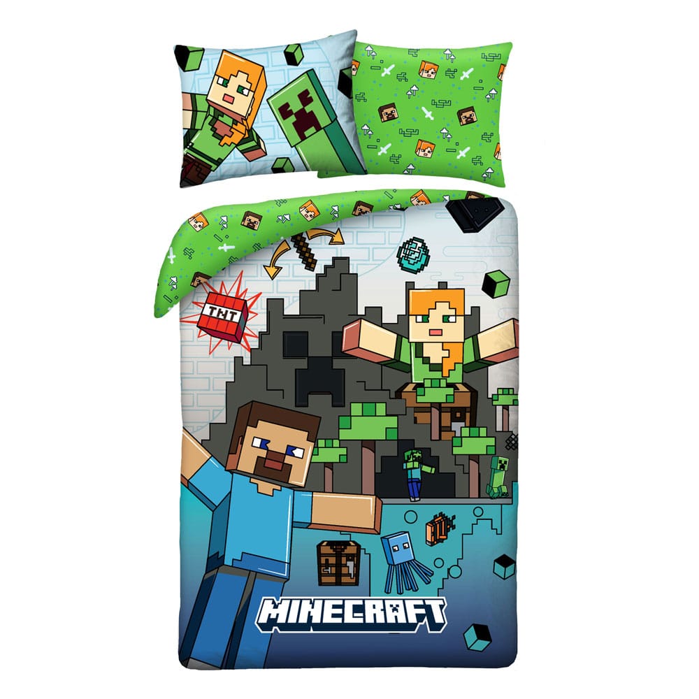 Minecraft Paplan Csomag Ver. 7 140 x 200 cm / 70 x 90 cm