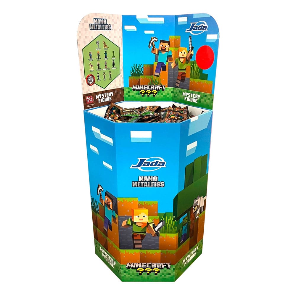 Minecraft Nano Metalfigs Diecast Mini Figura 4 cm Válogatás (144)