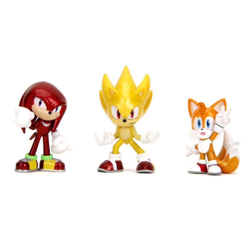 Sonic the Hedgehog Nano Metalfigs Diecast Mini Figurák 3-as Csomag 5 cm