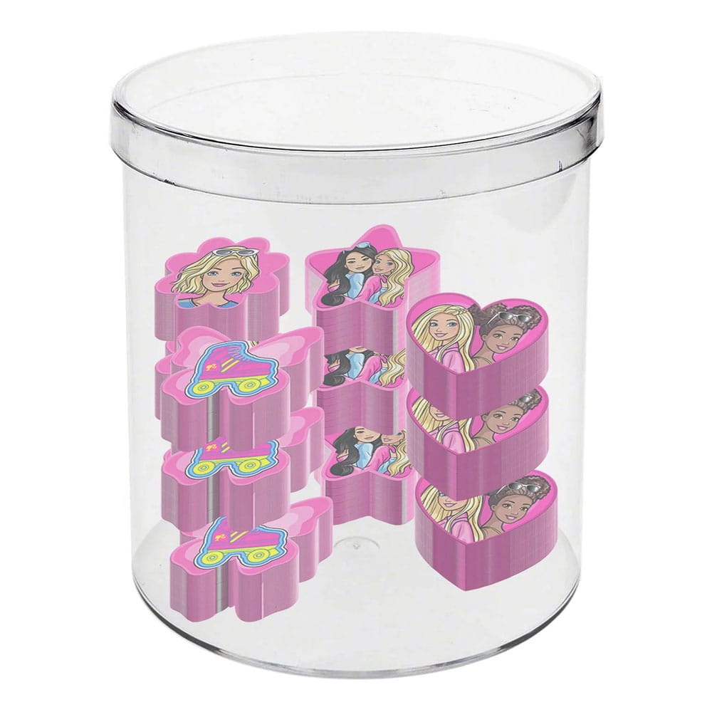 Barbie Erasers 12-Csomag