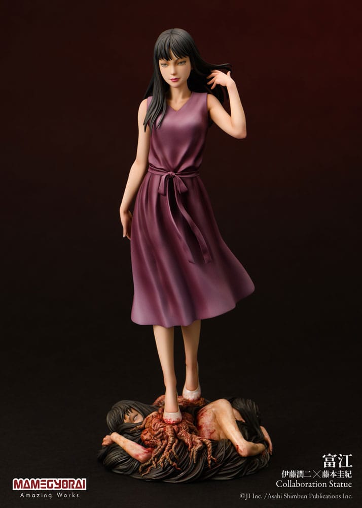 Junji Ito x Yoshiki Fujimoto Collaboration PVC Szobor Tomie 27 cm