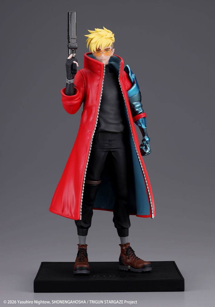 Trigun Stampede Oshi Works Szobor Vash the Stampede 22 cm