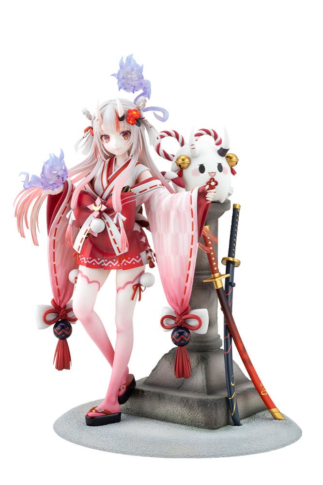 Hololive Production PVC Szobor 1/7 Nakiri Ayame Shrine Maiden Fortune Outfit Ver. 26 cm