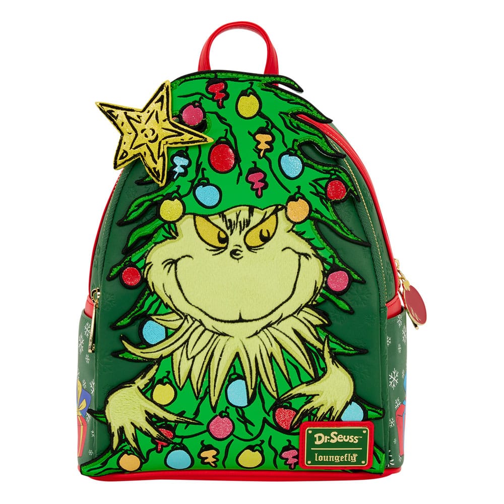 Dr. Seuss by Loungefly Mini Hátizsák Grinch Holiday