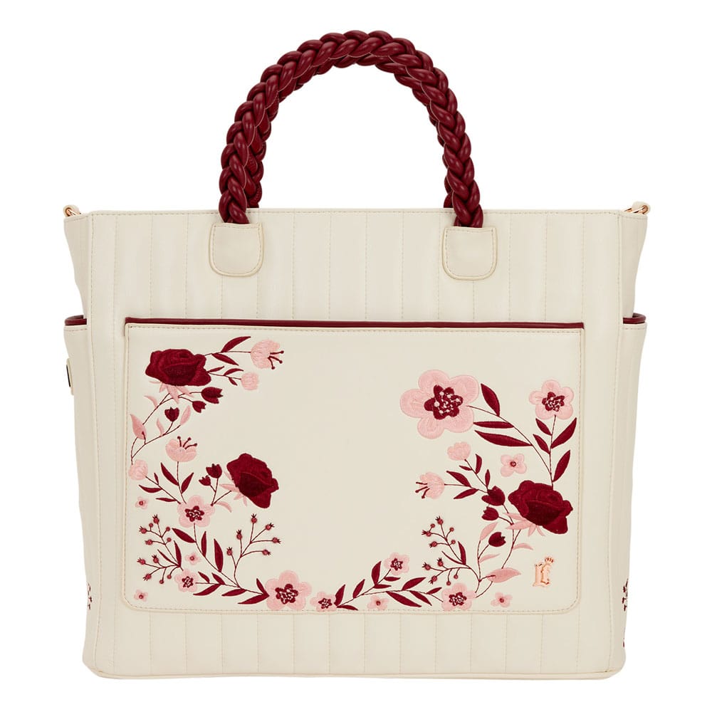 Loungefly Crossbody Táska Figural Cream & Red Floral