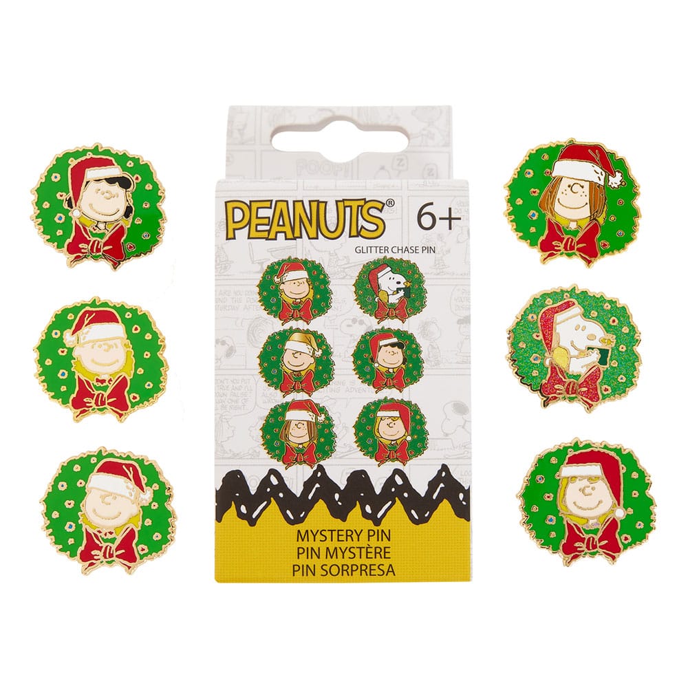 Peanuts by Loungefly Enamel Pins Blind Doboz Snoopy and Friends Holiday Válogatás (12)