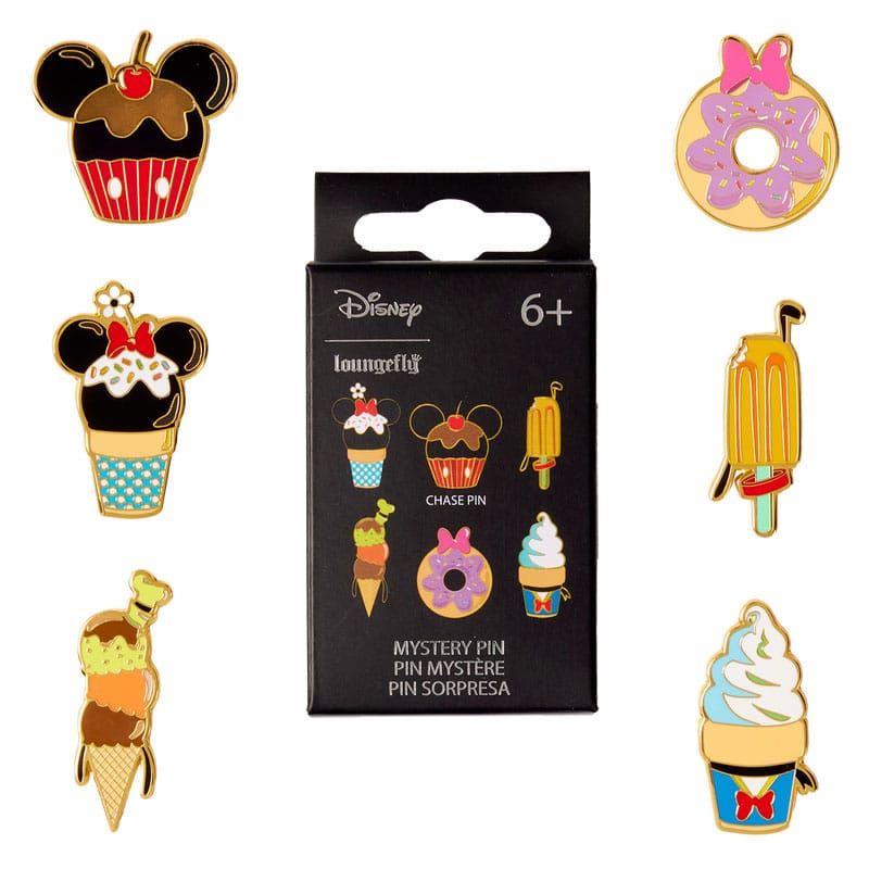 Disney by Loungefly Enamel Pins Blind Doboz Sensational 6 Suprise Snack Válogatás (12)