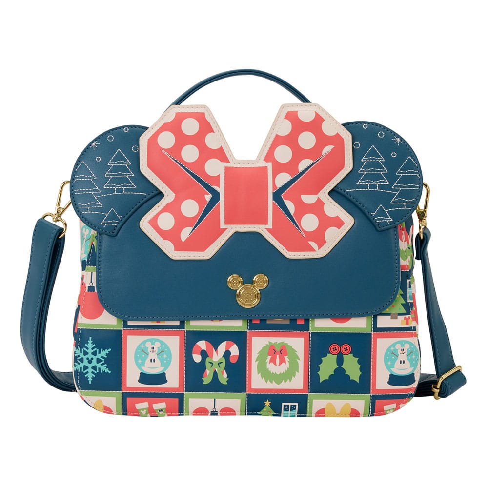 Disney by Loungefly Crossbody Táska Mickey and Minnie Holiday