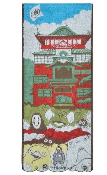 Spirited Away Törölköző Aburaya 34 x 80 cm