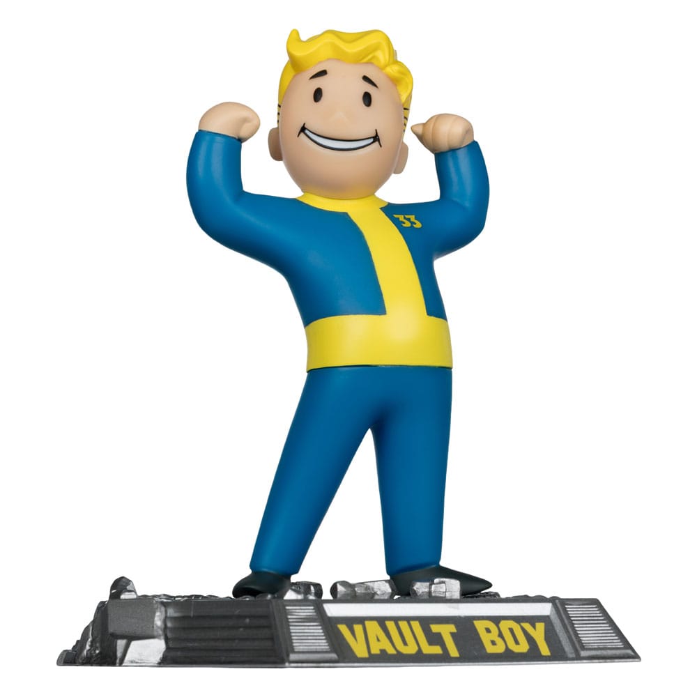 Fallout Movie Maniacs Akciófigura Vault Boy Verzió 1 14 cm