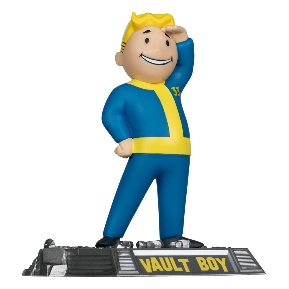 Fallout Movie Maniacs Akciófigura Vault Boy Verzió 3 14 cm