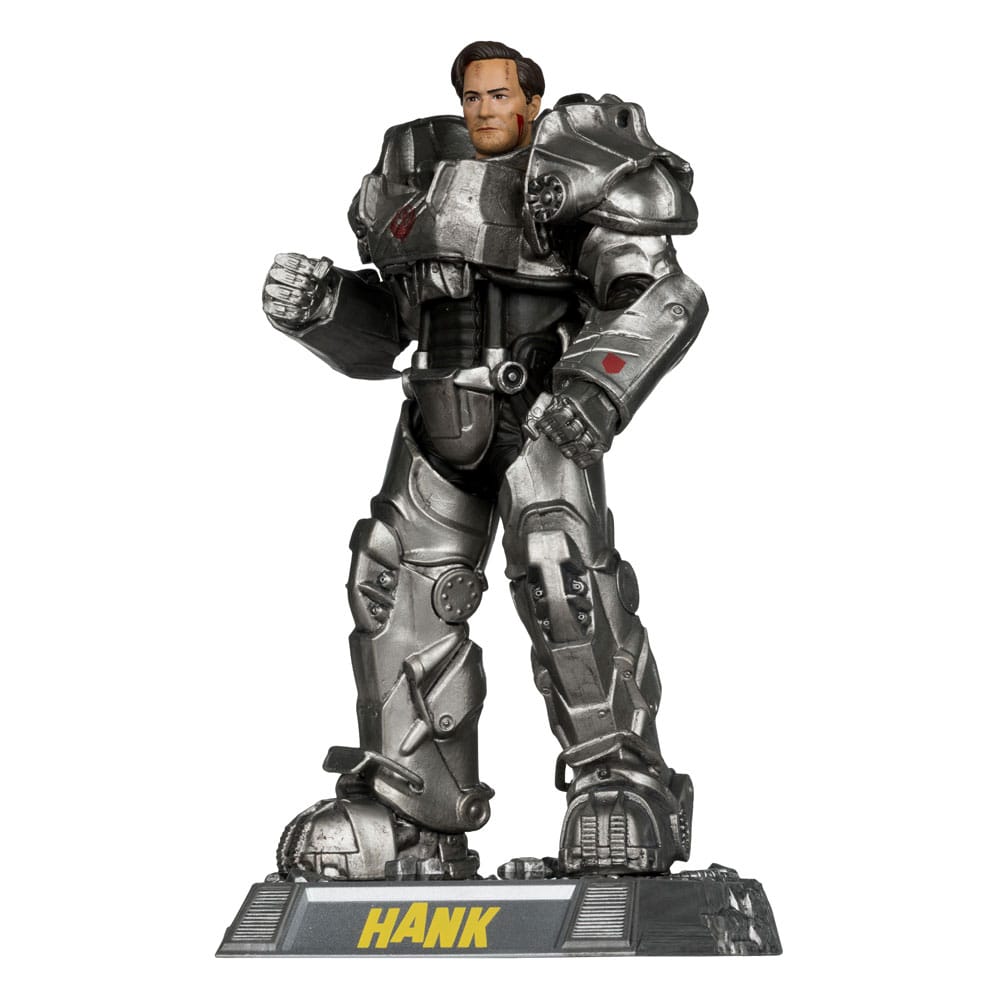 Fallout Movie Maniacs Akciófigura Hank Maclean (Season 2) (Red Platinum Kiadás) 17 cm