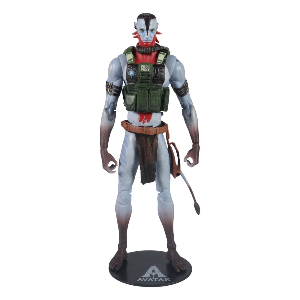 Avatar: Fire and Ash Akciófigura Recom Quaritch (Ash Warrior) 18 cm