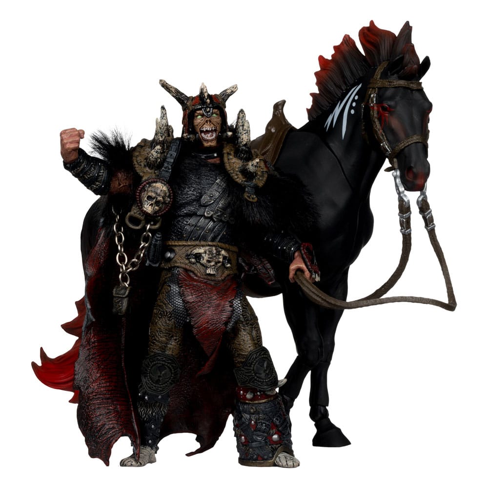 Spawn Akciófigura 2-Csomag Bloodaxe  Horse (Spawn: The Dark Ages) 18 cm