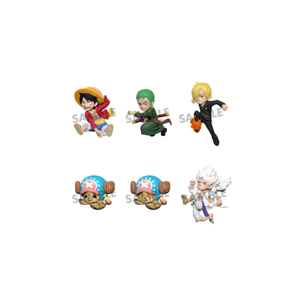 One Piece Tobimasu Trading Figura 5 cm Blind Doboz Válogatás (6)