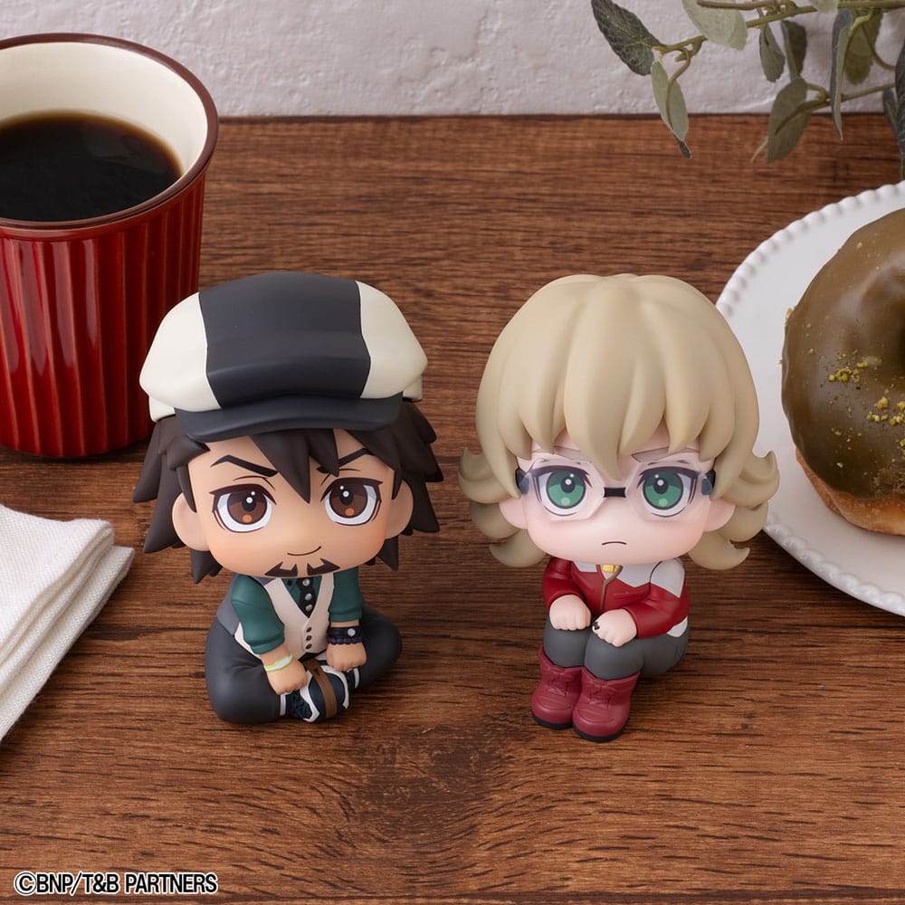 Tiger & Bunny Look Up PVC Statues Kaburagi T Kotetsu & Barnaby Brooks Jr. Csomag ( Ajándék) 11 cm