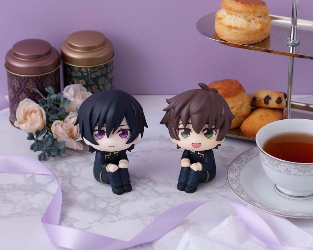 Code Geass Lelouch of the Rebellion Look Up PVC Statues Lelouch Lamperouge & Suzaku Kururugi Csomag ( Ajándék) 11 cm
