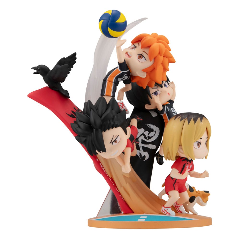Haikyu!! FigUnity PVC Mini Szobor 16 cm ( Ajándék)