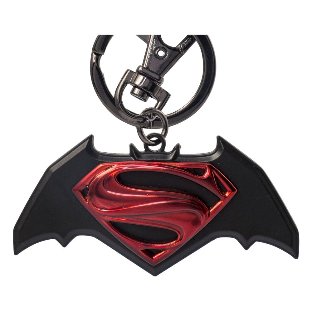 DC Comics Pewter-Kulcstartó Batman vs. Superman Logó