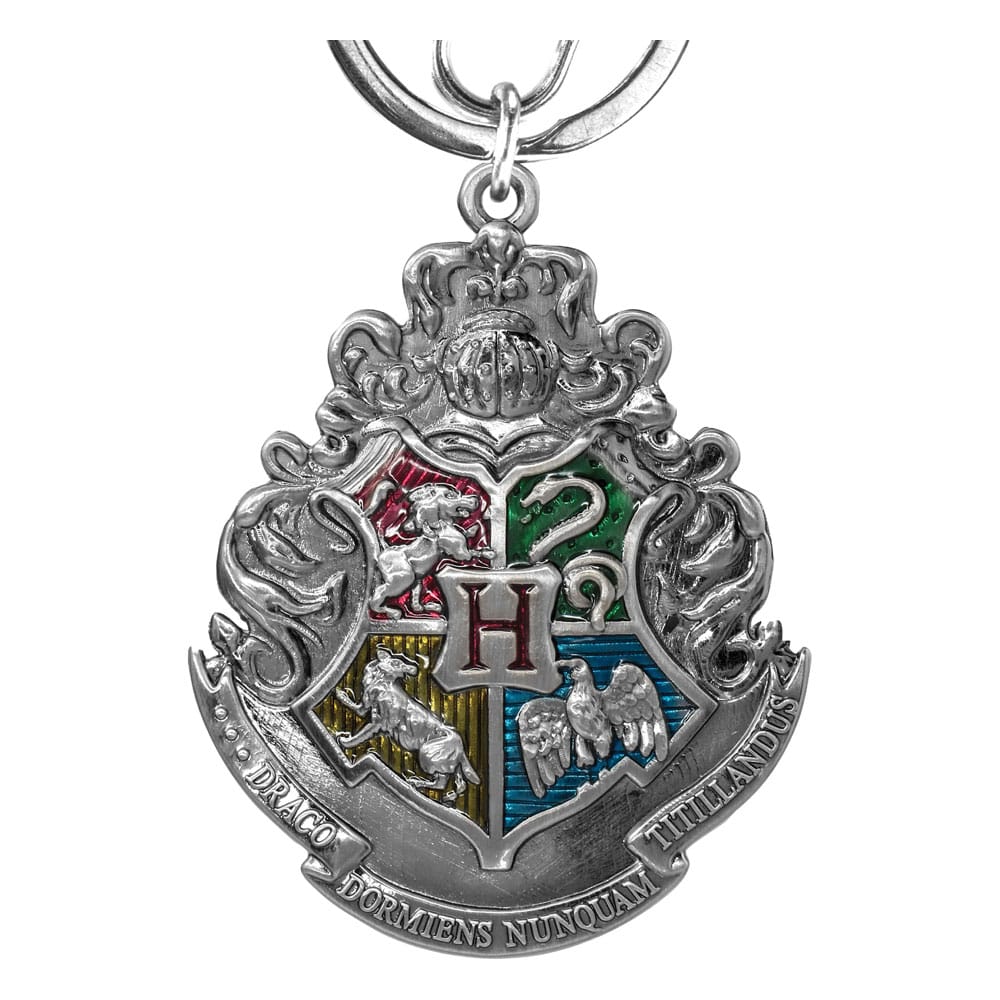 Harry Potter Pewter-Kulcstartó Hogwart Címer