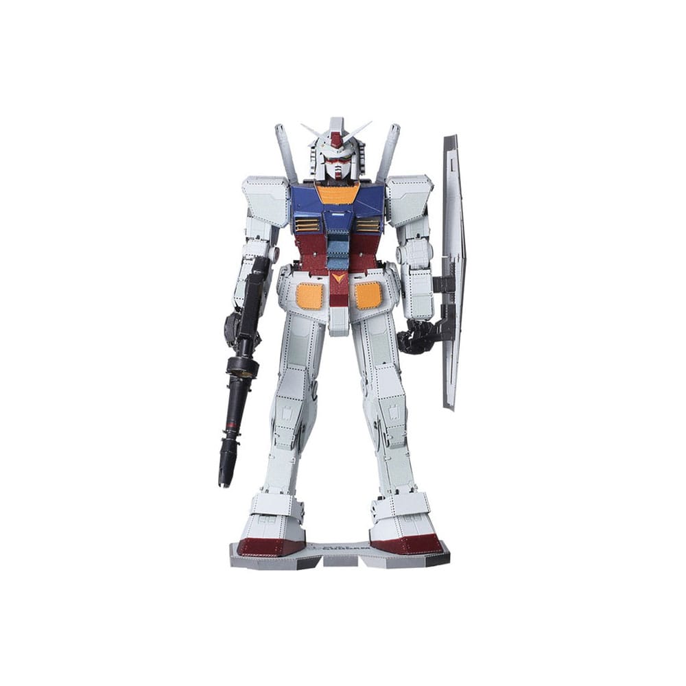 Mobile Suit Gundam Metallic Nano Puzzle Modellkészlet RX-78-2 12 cm