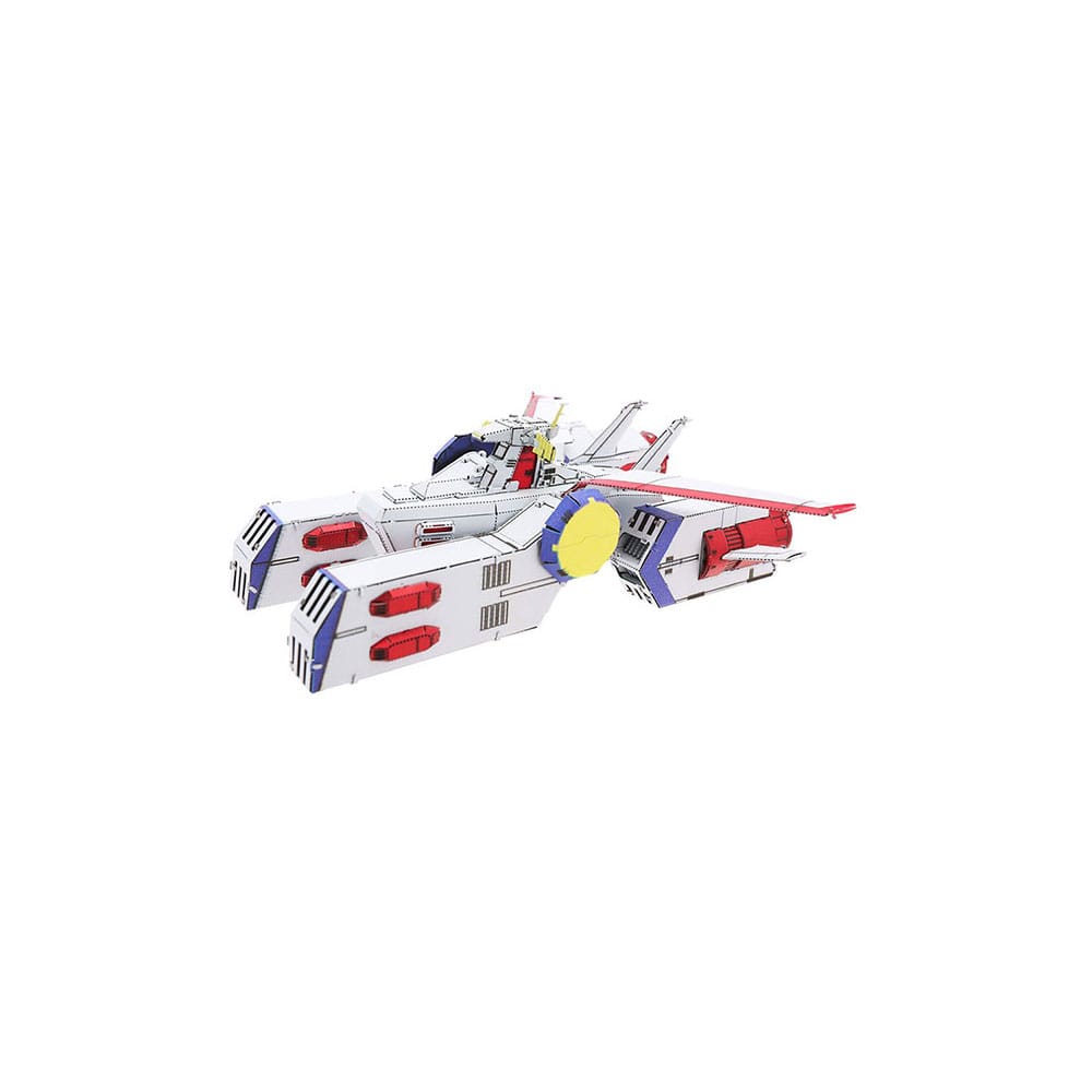 Mobile Suit Gundam Metallic Nano Puzzle Modellkészlet White Base 6 cm