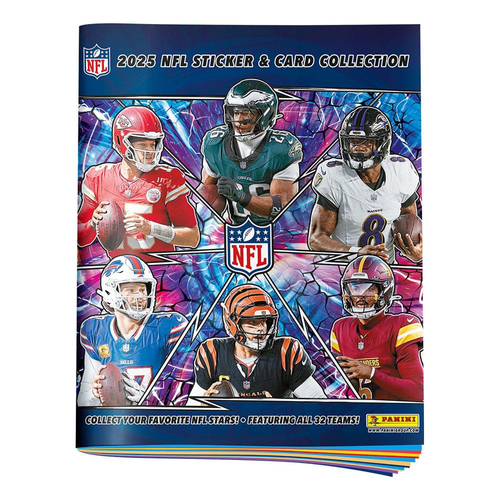 NFL 2025 Kollekció Album *Német Nyelvű Verzió*