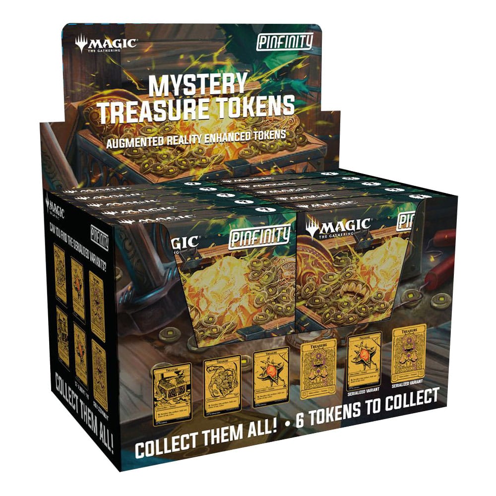 Magic: The Gathering Token Blind Doboz Mystery Treasure Token Válogatás (10)