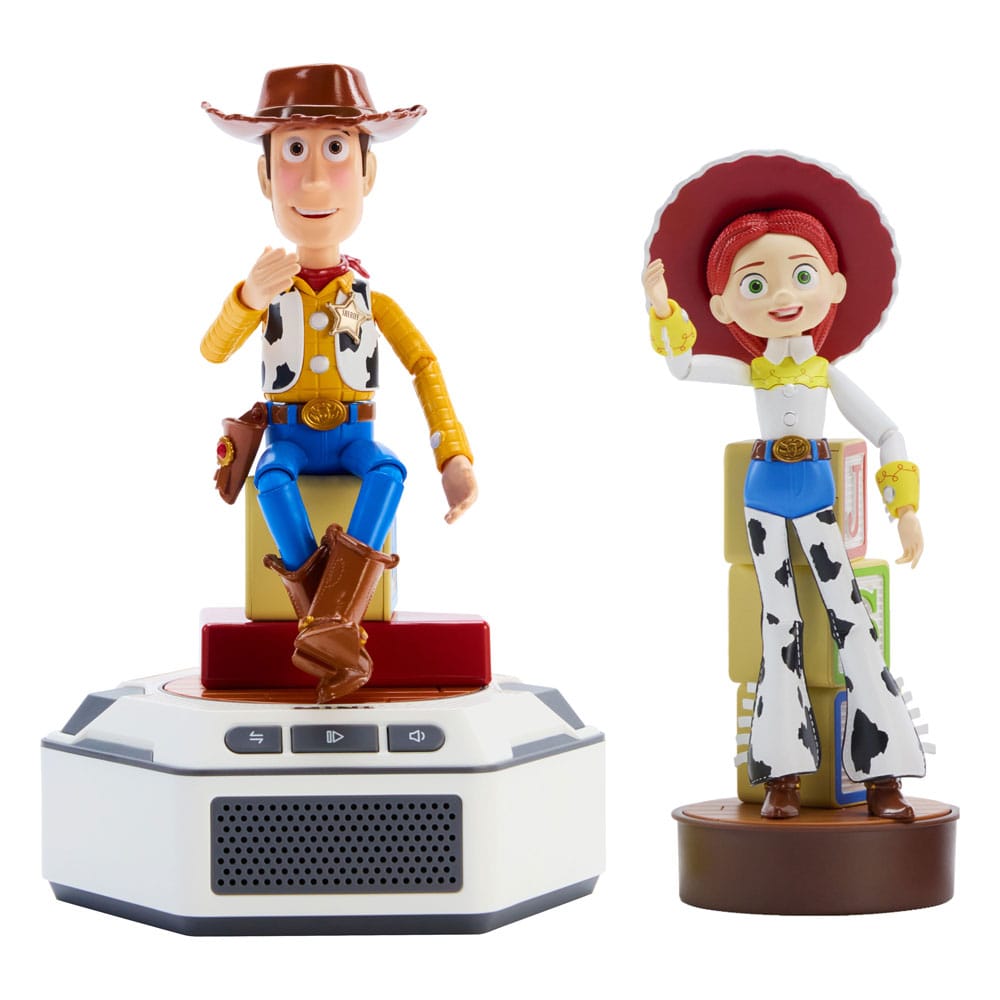 Toy Story Interaktív Mini Robots 2 Csomag Woody & Jessie *Angol Nyelvű Verzió*