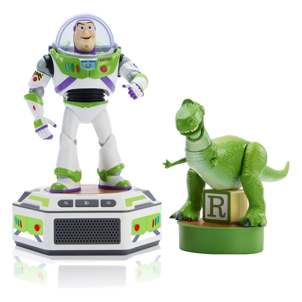 Toy Story Interaktív Mini Robots 2 Csomag Buzz & Rex *Angol Nyelvű Verzió*