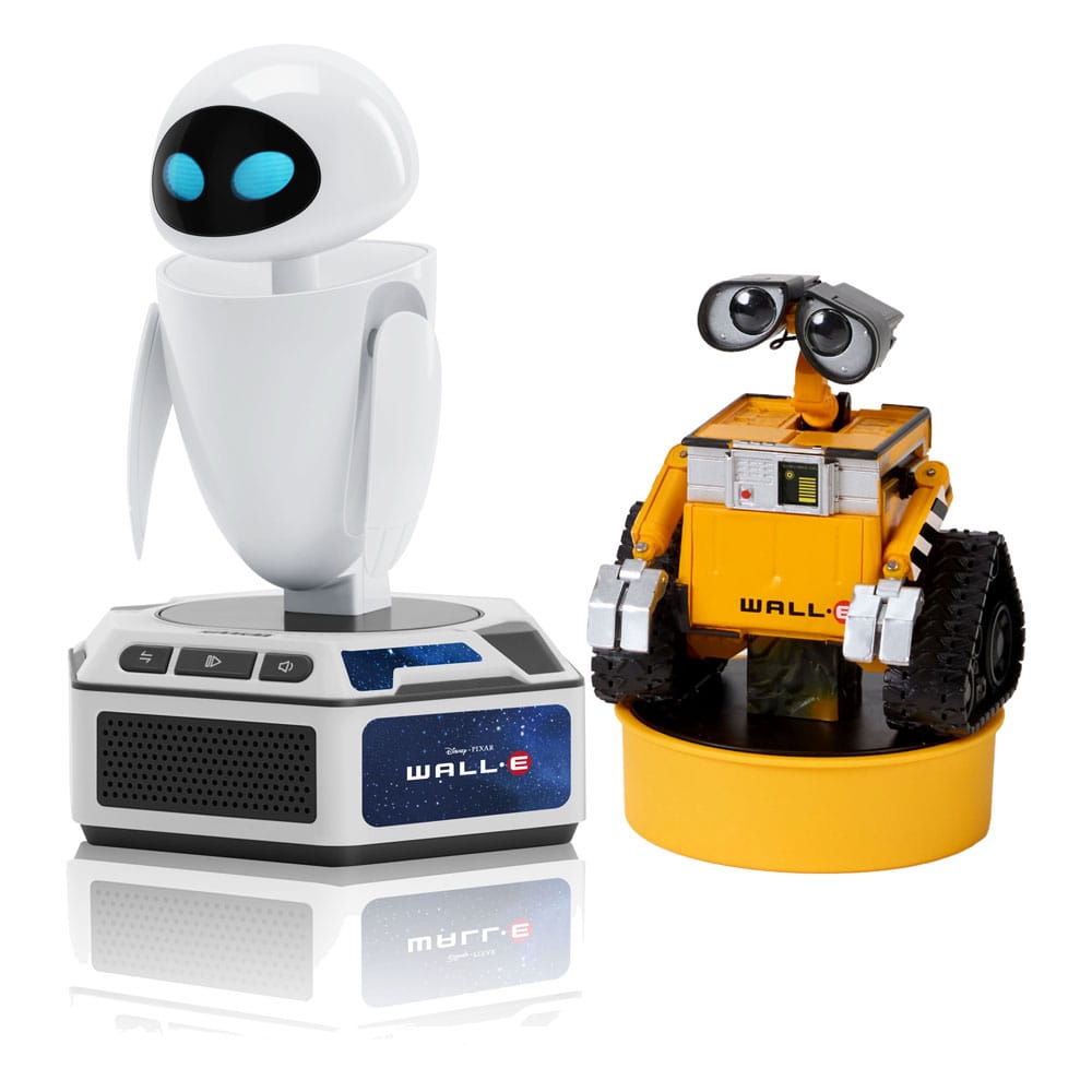 Wall-E Interaktív Mini Robots 2 Csomag Wall-E & Eve *Angol Nyelvű Verzió*