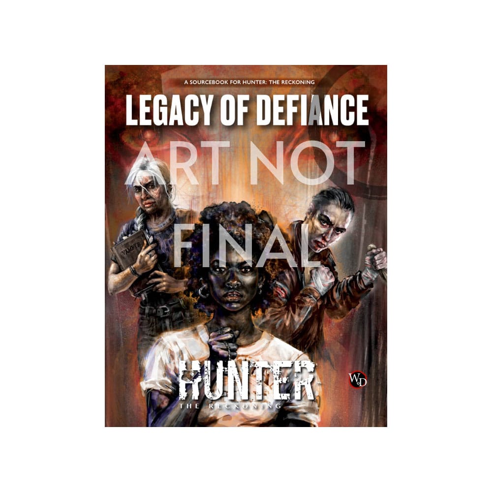 Hunter: The Reckoning 5th Kiadás RPG Könyv Legacy of Defiance Sourcebook  *Englische Verzió*