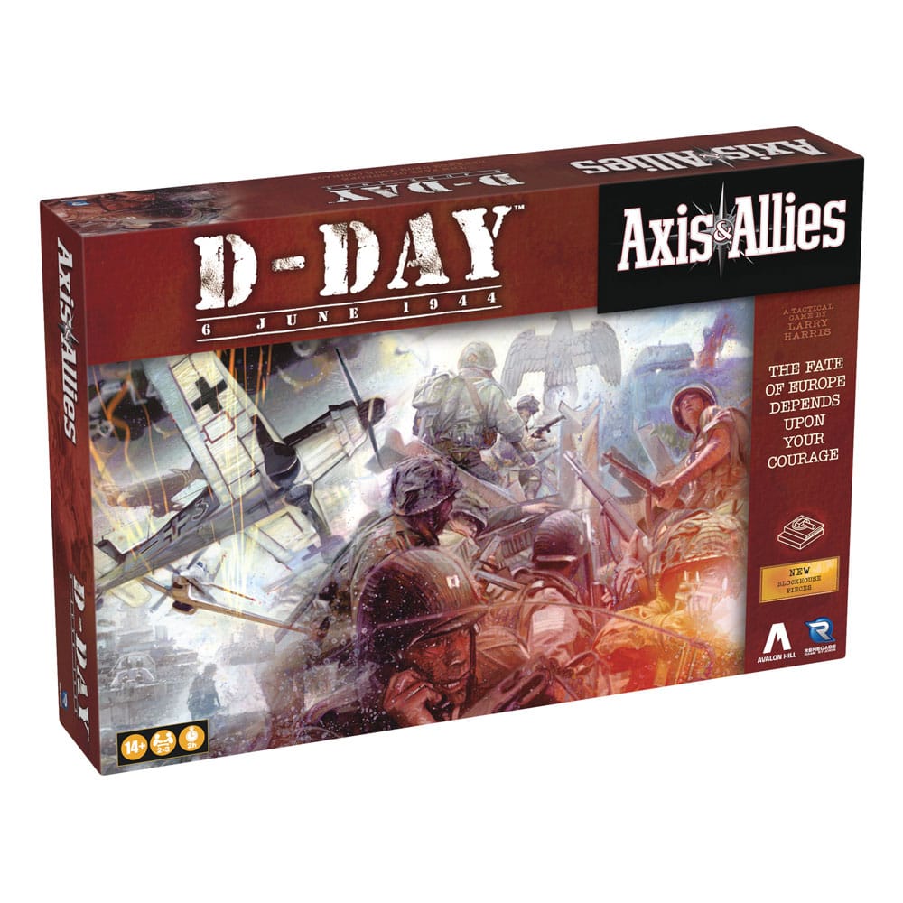 Axis & Allies Társasjáték Axis & Allies: D-Day *Angol Nyelvű Verzió*