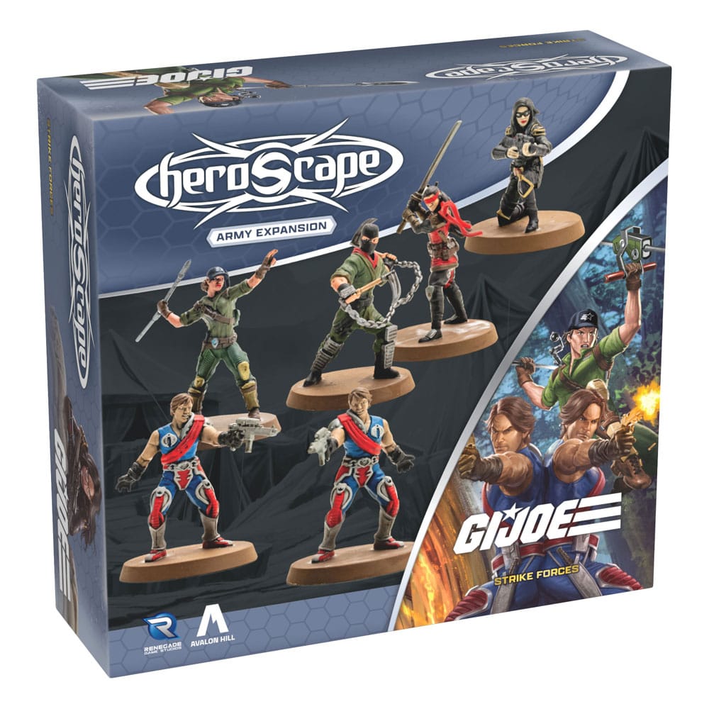 G.I.Joe Heroscape Army Expansion Strike Forces *Angol Nyelvű Verzió*
