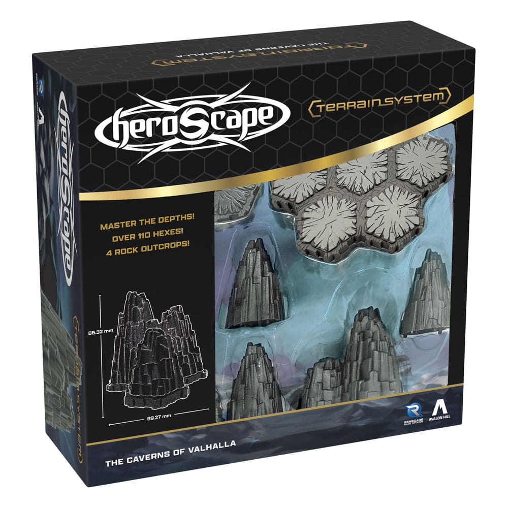 Heroscape Terrain Expansion The Caverns of Valhalla  *Angol Nyelvű Verzió*
