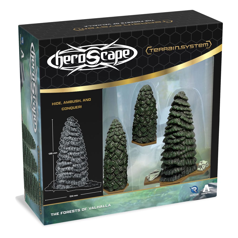 Heroscape Terrain Expansion Forests of Valhalla *Angol Nyelvű Verzió*