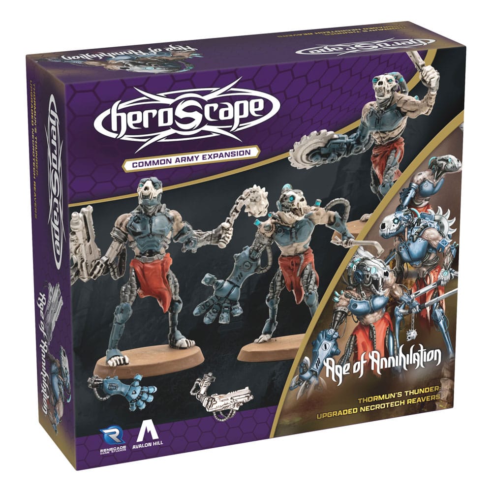 Heroscape Army Expansion Age of Annihilation Upgraded Necrotech Reavers (Common) *Angol Nyelvű Verzió*