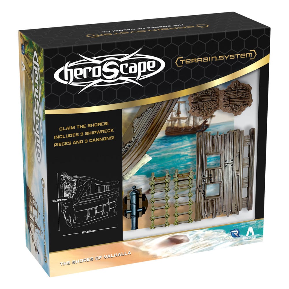Heroscape Terrain Expansion Shores of Valhalla *Angol Nyelvű Verzió*