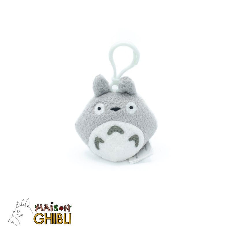 My Neighbor Totoro Plüss Hátizsák Clip Totoro grey 8 cm