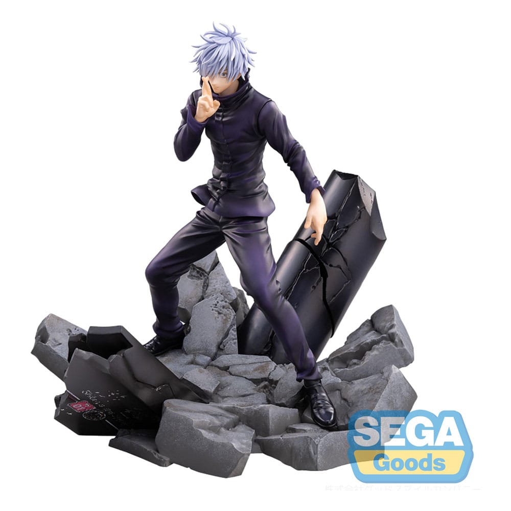 Jujutsu Kaisen Figurizm Luminasta PVC Szobor Shibuya Incident Satoru Gojo Unlimited Void 21 cm