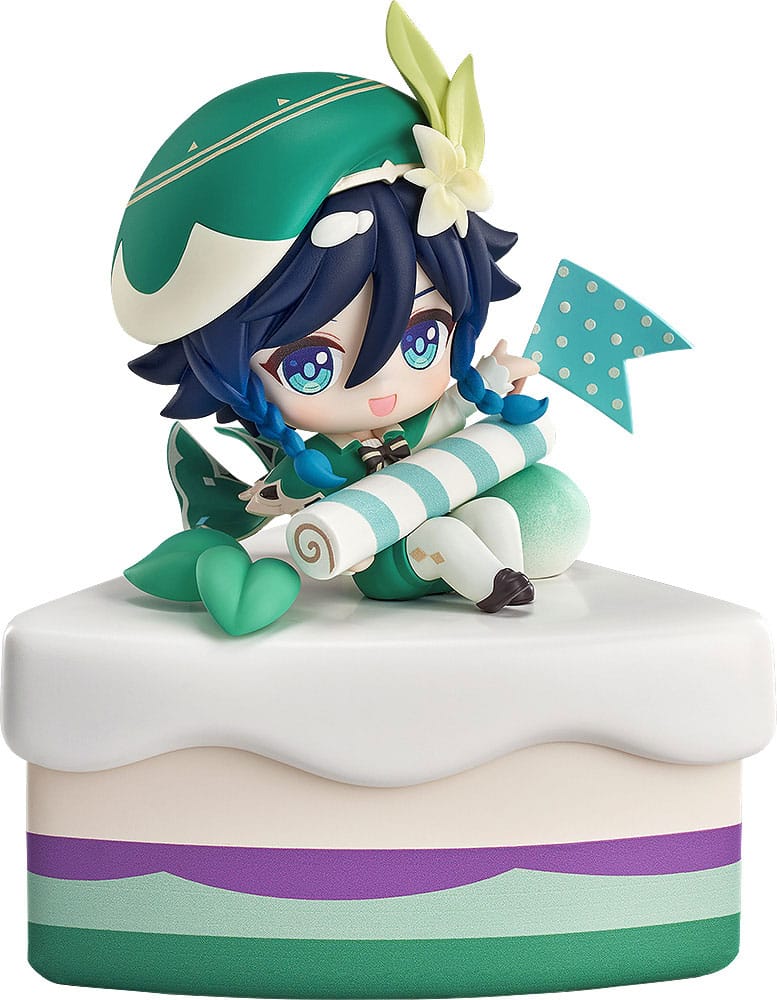 Genshin Impact Wondrous Travels Series Figura Venti Chibi 12 cm