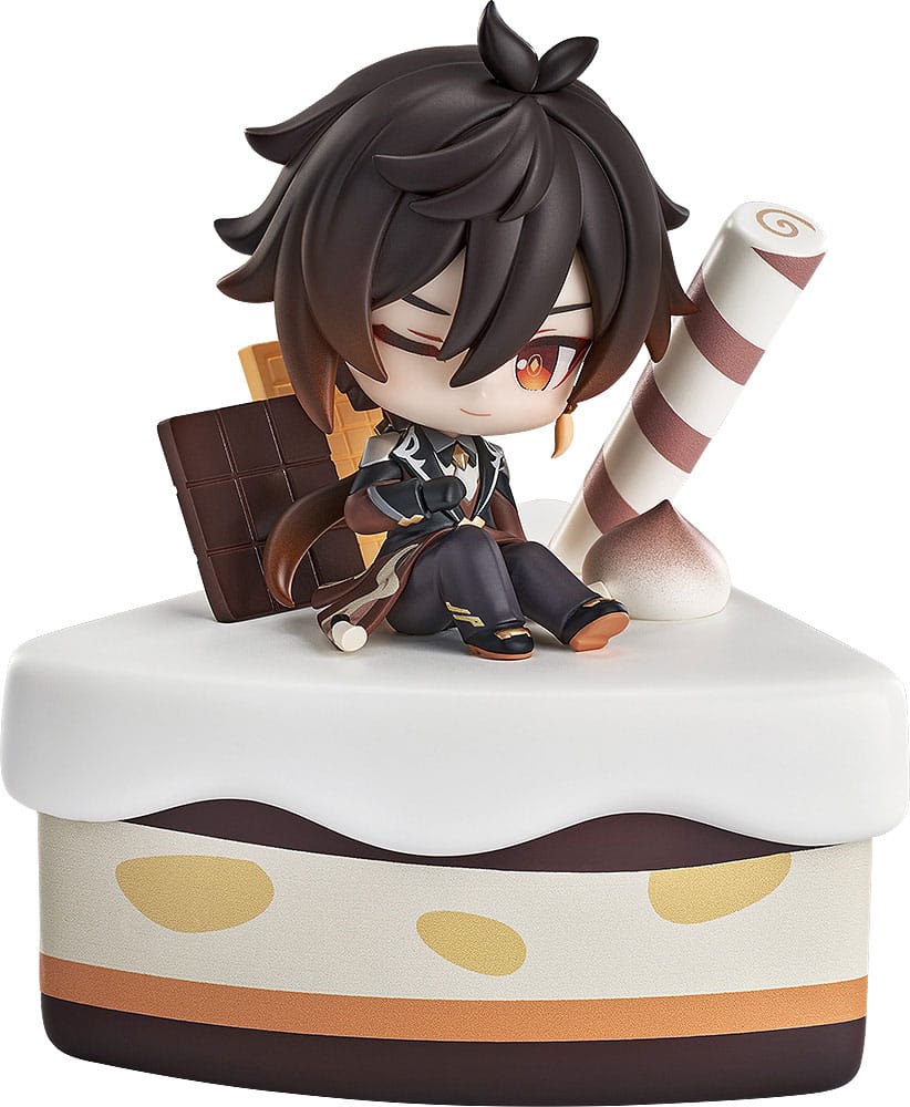 Genshin Impact Wondrous Travels Series Figura Zhongli Chibi 12 cm