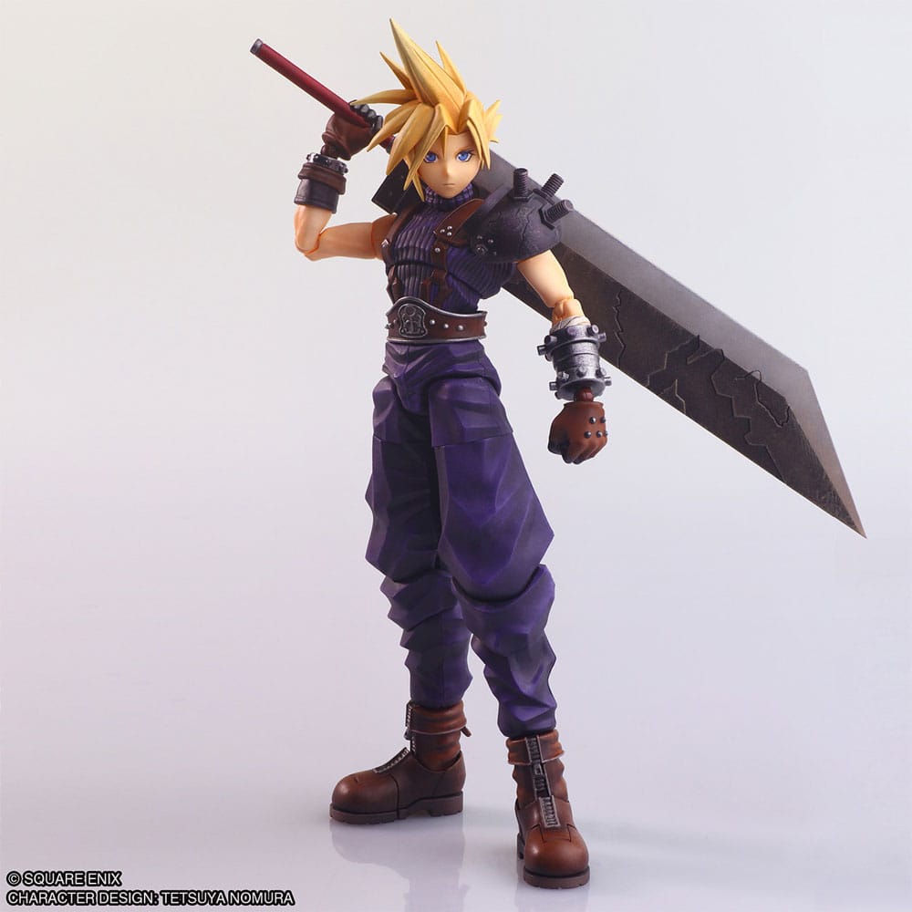 Final Fantasy VII Structure Arts Plastic Modellkészlet Cloud Strife