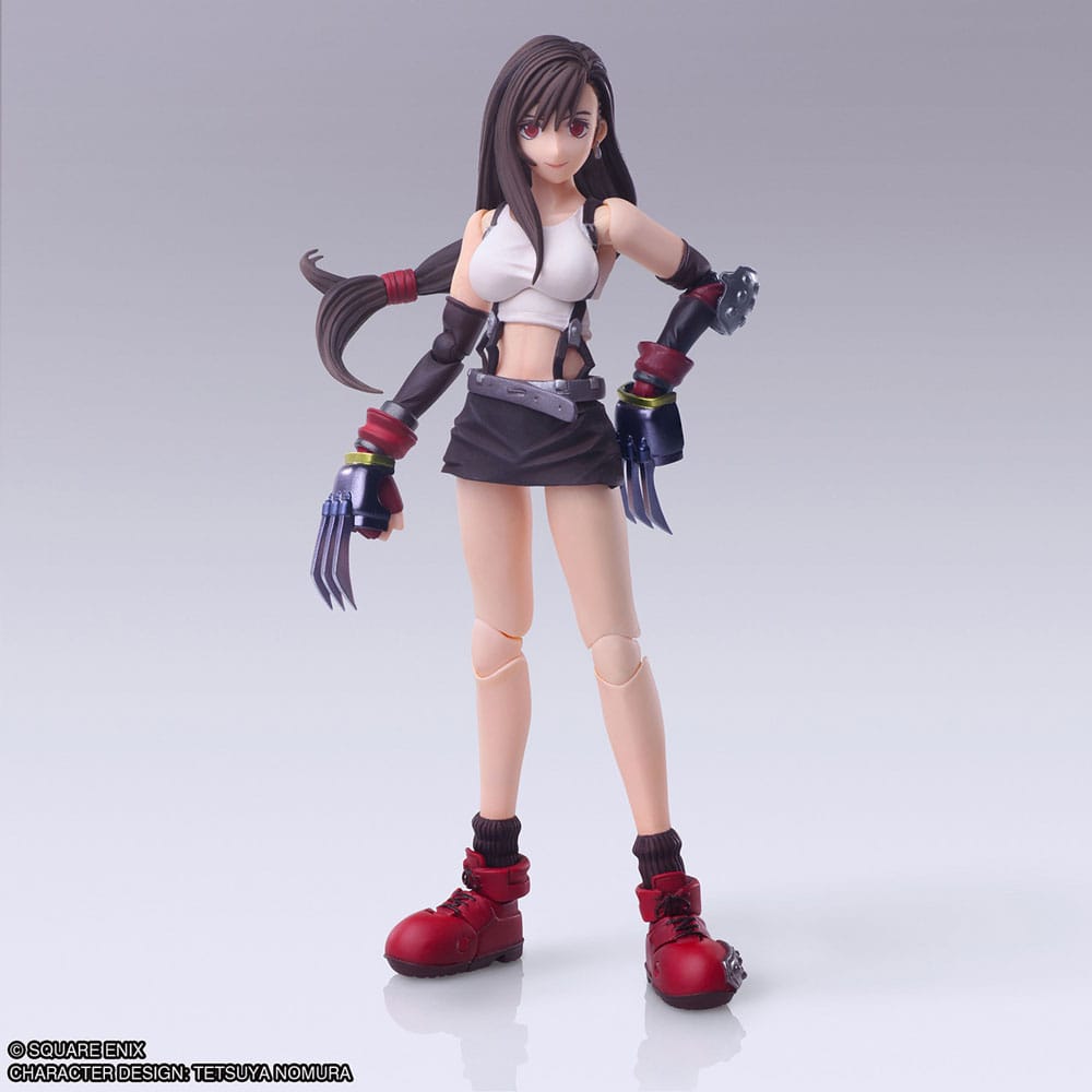 Final Fantasy VII Bring Arts Akciófigura Tifa Lockhart Mythril Claws Ver. 14 cm