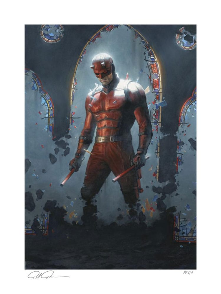 Marvel Art Print Daredevil: Born Again 61 x 46 cm – Keret Nélkül