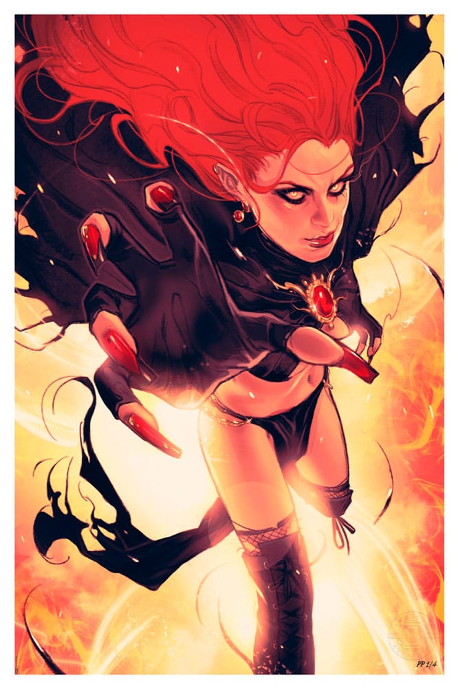 Marvel Art Print Madelyne Pryor 61 x 41 cm – Keret Nélkül