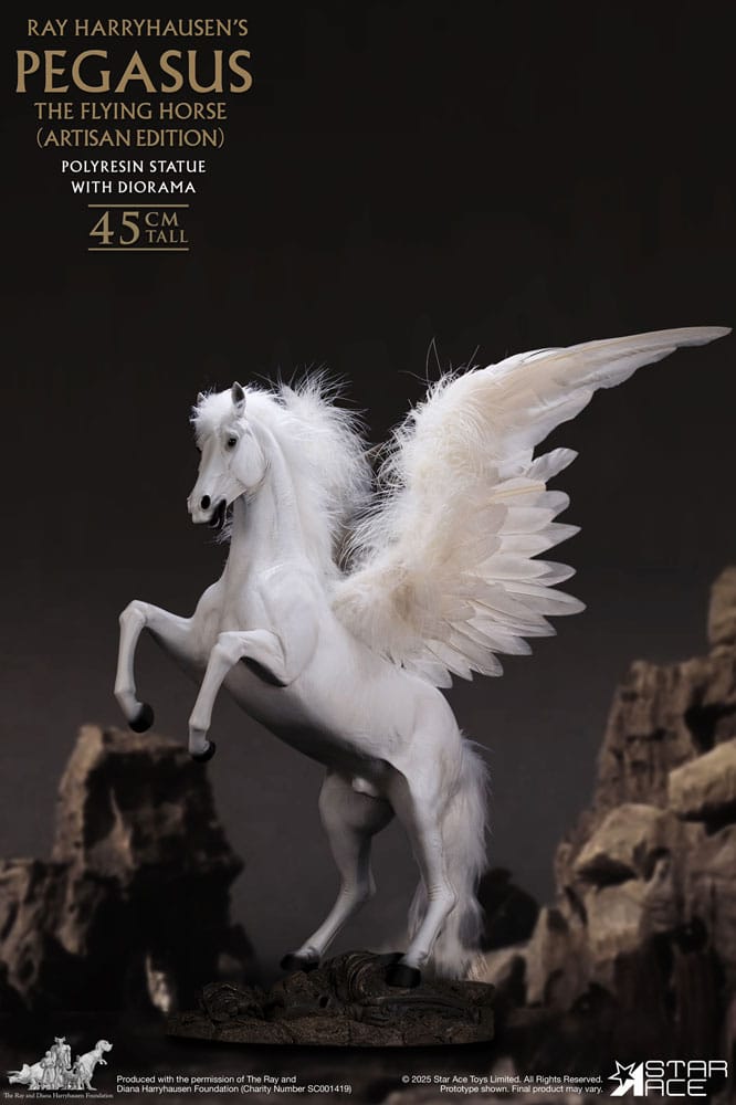 Ray Harryhausen Dioráma 1/6 Pegasus The Flying Horse (Artisan Kiadás) 50 cm